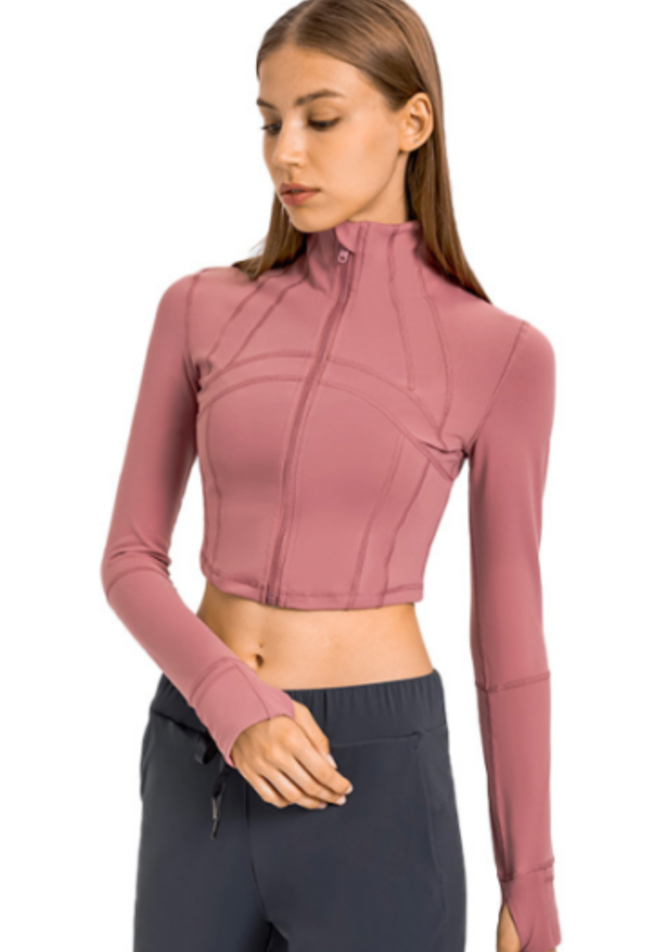 Rhiannon Cropped Sculpting and Defining Tech Jacket - Sault & Co